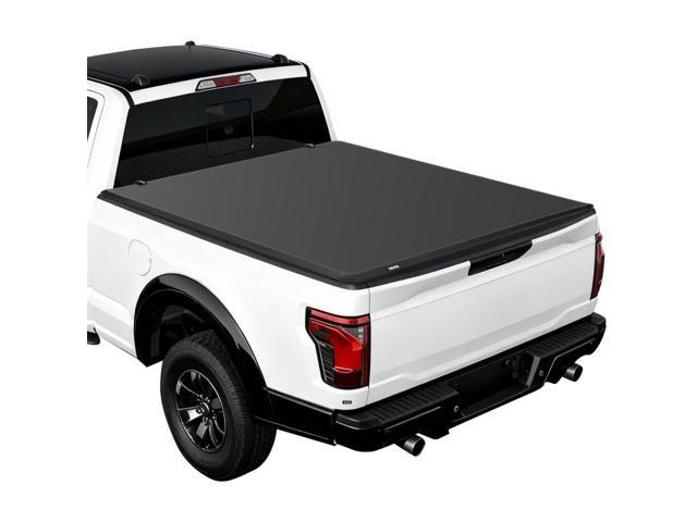 VEVOR Soft Tri-Fold Truck Bed Tonneau Cover, Compatible with 2015-2025 Ford F-150 5.5 ft (67.1 in) Bed, Waterproof Soft Folding Truck Tonneau Cover...
