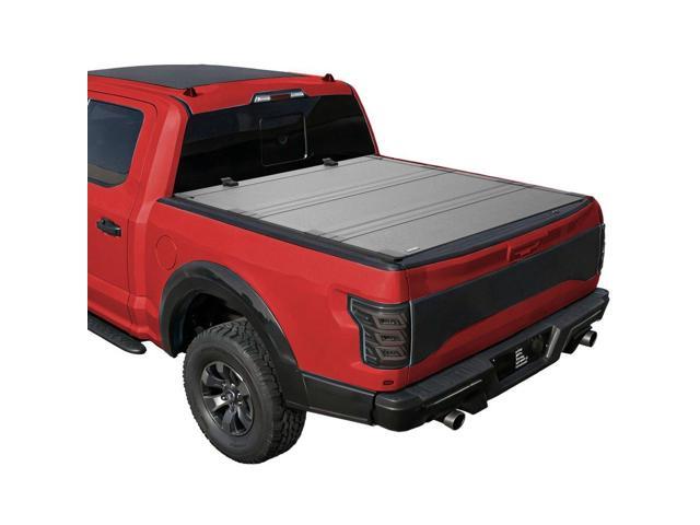VEVOR Hard Tri-Fold Truck Bed Tonneau Cover, Compatible with 2022-2025 Ford Maverick 4.5 ft (54.4 in) Bed, Heavy-Duty Waterproof Low-Profile Hard...