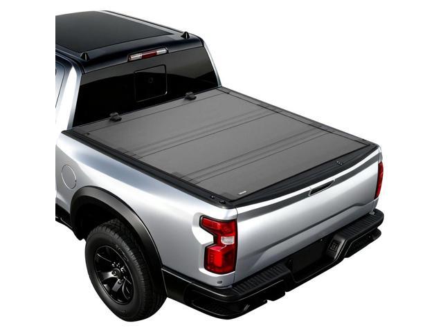 VEVOR Hard Tri-Fold Truck Bed Tonneau Cover, Compatible with 2019-2025 Dodge Ram 1500 5.6 ft (67.4 in) Bed, Waterproof Low-Profile Hard Folding...