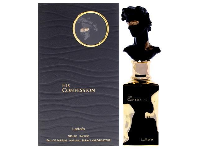 His Confession by Lattafa for Men - 3.4 oz EDP Spray
