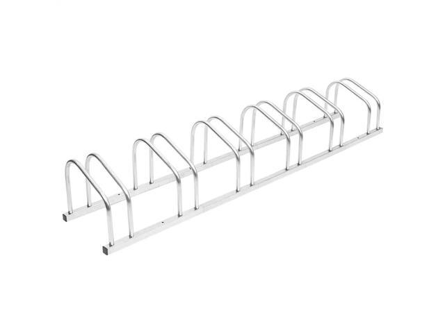 vidaXL Bike Rack for 6 Bikes Galvanized Steel