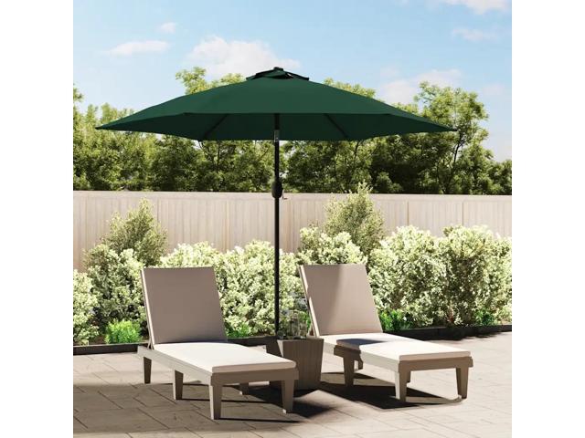 vidaXL Replacement Fabric Green 100% polyester 118.1 in diameter