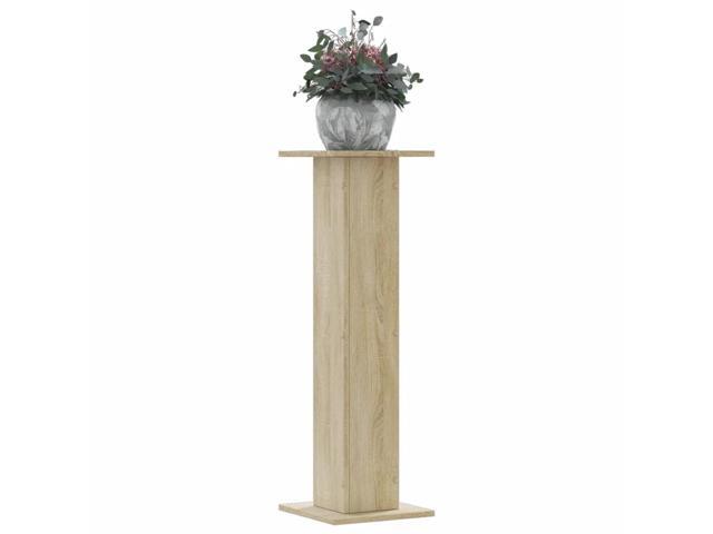 vidaXL Plant Stand Sonoma Oak Engineered Wood Large Decorative Inlays