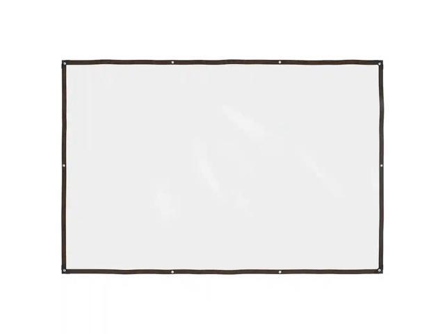 vidaXL Clear Tarpaulin with Eyelets 6.6x9.8' Polyethylene