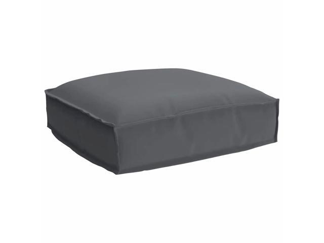 vidaXL Cushion Anthracite 19.69 x 19.69 x 4.72 in Oxford Fabric