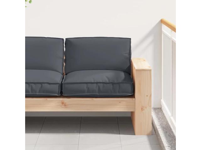 vidaXL Cushion Anthracite 31.50 x 31.50 x 4.72 in Oxford Fabric