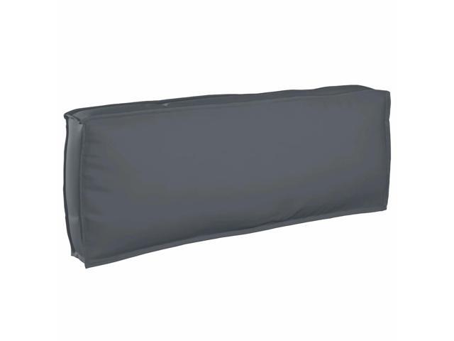 vidaXL Cushion Anthracite 47.24 x 15.75 x 4.72 in Oxford Fabric