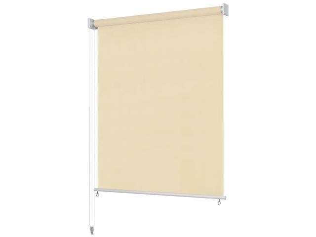 vidaXL Outdoor Roller Blind 47.2'x90.6' Cream