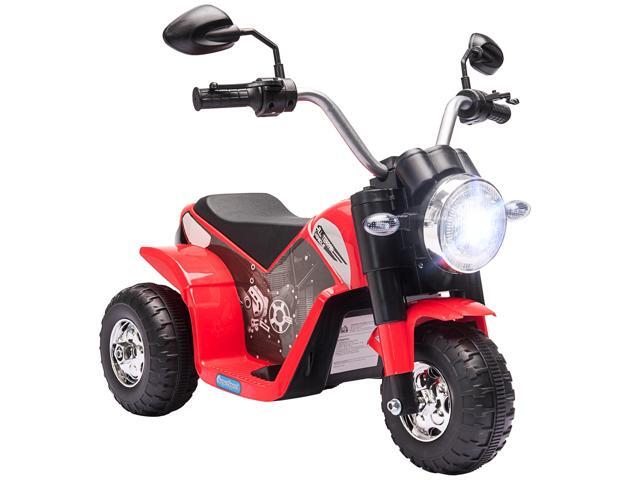 AosomAosom Electric Motorcycle for Kids, 6V Battery Powered Ride-On Dirt Bike 3-Wheels Motorbike with Horn Headlights Realistic Sounds Speed for 18...
