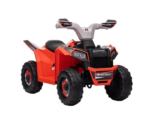 AosomAosom 6V Electric Toy Car with Forward Backward, Wear-Resistant Wheels for Ages 18-36 Months, Red