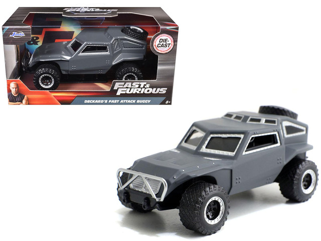 Deckard's Fast Attack Buggy Gray 'Fast & Furious 7' Movie 1/32 Diecast Model Car by Jada