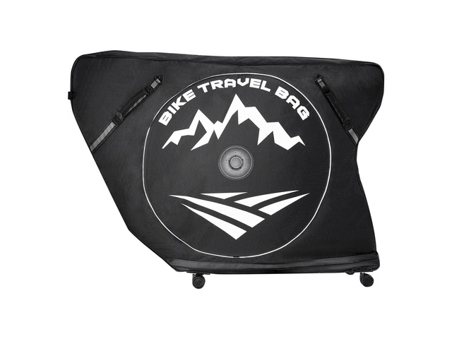 VEVOR Triathlon Bike Travel Bag, Transport Bicycle Storage Carry Bag with TSA Lock & Dual Zipper, Triathlon Bicycle Case Max. Wheelbase 42 in for...