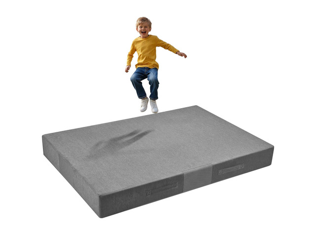 VEVOR Crash Pad, 6 x 4 ft Crash Pad for Kids Sensory with Soft Thick Foam and Washable Cover, Giant Pillow Mat Large Sensory Room Equipment for...