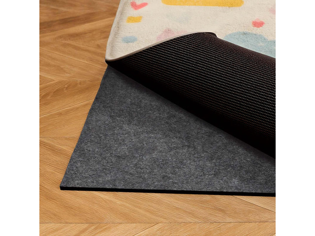 VEVOR Rug Pad 8 x 5 ft, Non-slip Carpet Area Pad, Rug Mat Padding with Dual Surface Felt Cushion & Rubber Gripper, Hardwood Floor Protection for...