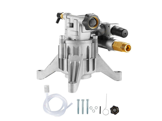 VEVOR Pressure Washer Pump, 7/8' Shaft Vertical, 2400 PSI, 2.5 GPM, Replacement Power Washer Pumps Kit with Hardware and Siphon Tube, Compatible...
