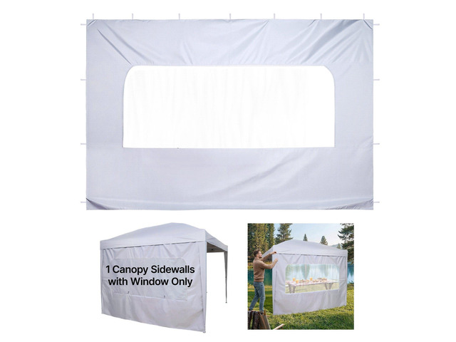 VEVOR Canopy Sidewalls, Fit for 10 x 10 ft Pop Up Canopy Tent, Tent Side Walls with Waterproof and Sunlight Protection Layer for Outdoor Event...