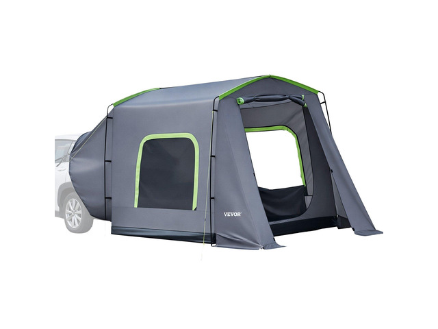 VEVOR Large SUV Tent for 59 Person, 10.6 x 8 FT All-Season SUV Tailgate Tent with Ventilated Door & Mesh Windows, PU3000mm Waterproof Dual-Use Car...