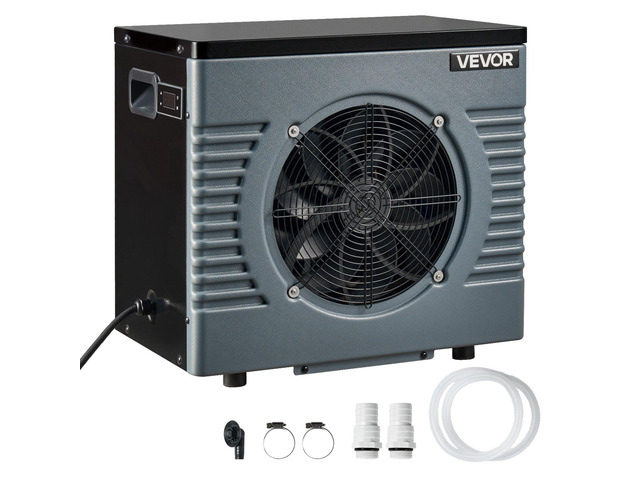 VEVOR 14710 BTU Pool Heat Pump, Electric Pool Heater for Above Ground Up to 3962 Gallons, Max COP 5.13, Heating & Cooling Dual Mode, Low Noise...