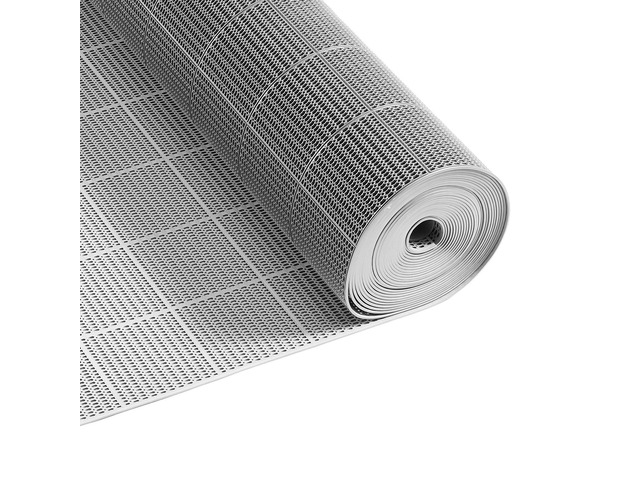 VEVOR Drainage Mat, 3 x 50 ft, PVC Non Slip Commercial Floor Mat, Wet Area Water Drain Splash Matting Hollow Doormat Roll, for Outdoor Indoor...