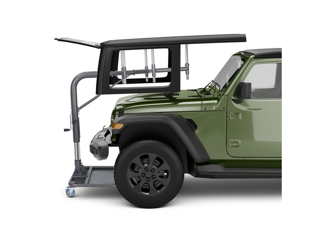 VEVOR Hard Top Remover Lift, 220 lbs, Jeep Hardtop Removal and Storage System, Quick & Easy One-Person Operation, Adjustable Height, for Jeep...
