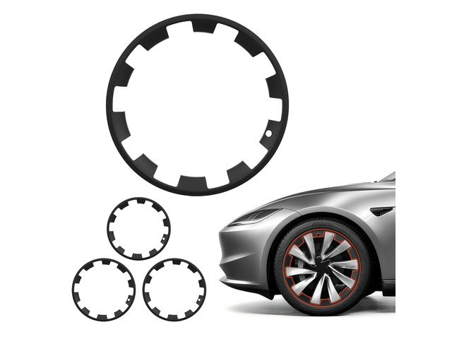 VEVOR Hubcaps Wheel Covers for 2025 Tesla Model Y, 20 Inch Set of 4 Wheel Rim Cover Hubcaps OEM Style Replacement, R20 Size Snap On Car Hub Caps,...