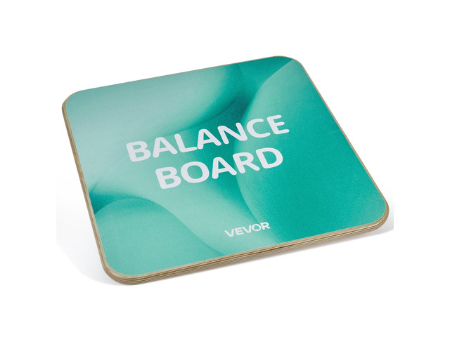 VEVOR Balance Board, 360° Rotating Wobble Board Trainer for Adults 3-Level Adjustable, Wooden Balance Training Equipment, Slip-Resistant Surface...