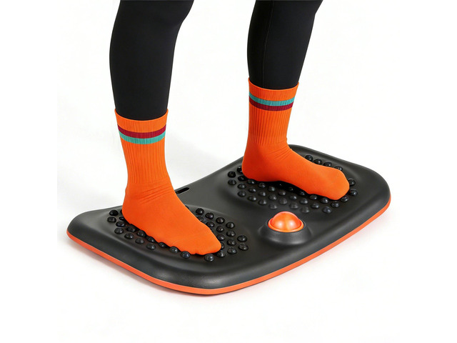 VEVOR Balance Board, Wobble Board Trainer for Adults, Premium Balance Training Equipment Rocker, Compact & Lightweight for Core Workouts, Standing...