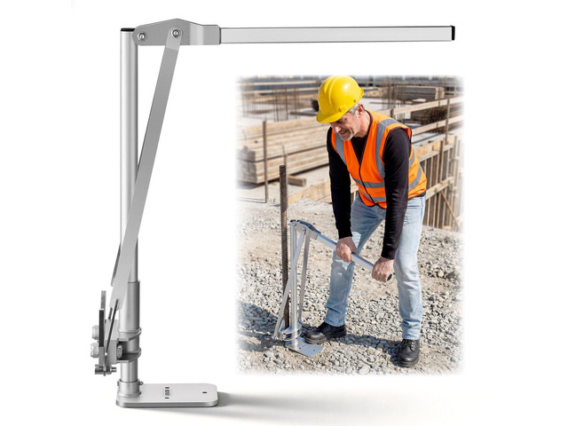 VEVOR T Post Puller, 3.54 in Max Clamping Width, Heavy-Duty Steel Jaw Grip, Powder-Coated Finish, Easy to Store, Labor-Saving Fence T-Post Remover...