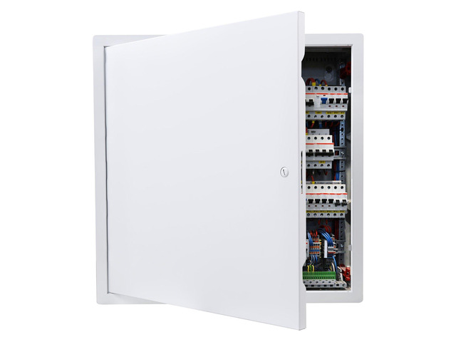 VEVOR Access Panel for Drywall, 19.2 x 19.2 in Galvanized Steel Access Door, Easy Install Hinged Service Panel with Screwdriver Latch, for Ceiling...