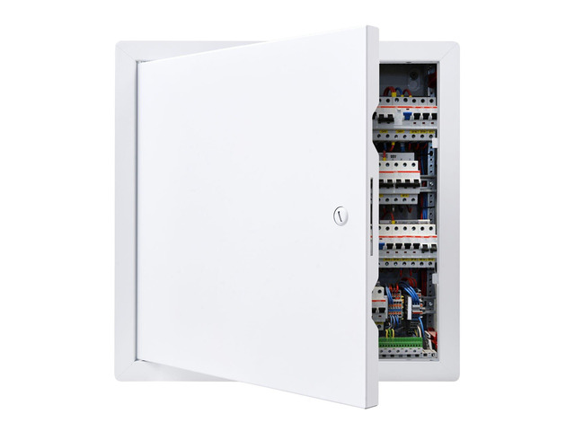 VEVOR Access Panel for Drywall, 13.3 x 13.3 in Galvanized Steel Access Door, Easy Install Hinged Service Panel with Screwdriver Latch, for Ceiling...