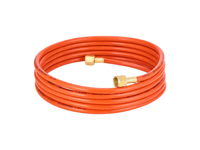VEVOR Air Acetylene Torch Hose, 1/8-Inch x 12FT Acetylene Welding Hose with 9/16' LH B-Type Fittings, AH-12 R Grade Welding Torch Hoses Compatible...
