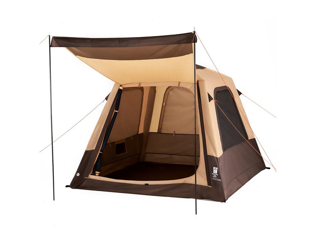 VEVOR Camping Tent, 4 Person Inflatable Cabin Tent with Rechargeable Pump, TPU Air Tube & 5 Large Mesh Windows, Portable Easy Setup Waterproof with...