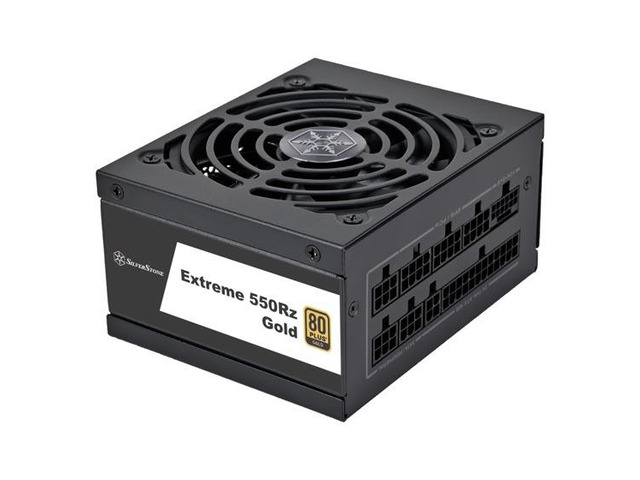 Silverstone Extreme 550Rz Gold 80 PLUS Gold 550W SFX 12V 4.1 PCIe 5 Fully Modular SFX Power Supply