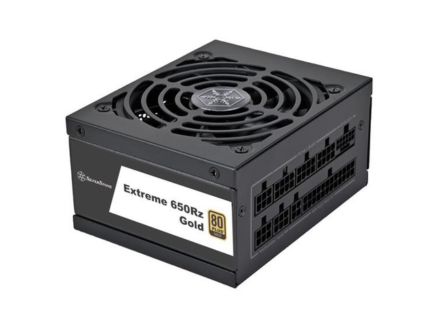 Silverstone Extreme 650Rz Gold 80 PLUS Gold 650W SFX 12V 4.1 PCIe 5 Fully Modular SFX Power Supply