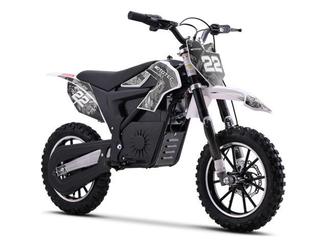 MotoTec 36v 790w Demon Electric Dirt Bike Lithium White