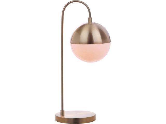 Photos - Chandelier / Lamp SAFAVIEH Lighting Collection Cappi Modern Brass Gold Orb 21-inch Bedroom L