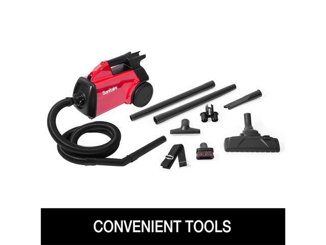 Sanitaire SC3683D Canister Vacuum, Red 19.2 x 17.75 x 11.3 inches