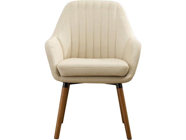 Roundhill Furniture Tuchico Contemporary Fabric Accent Chair, Arm Rest, Tan