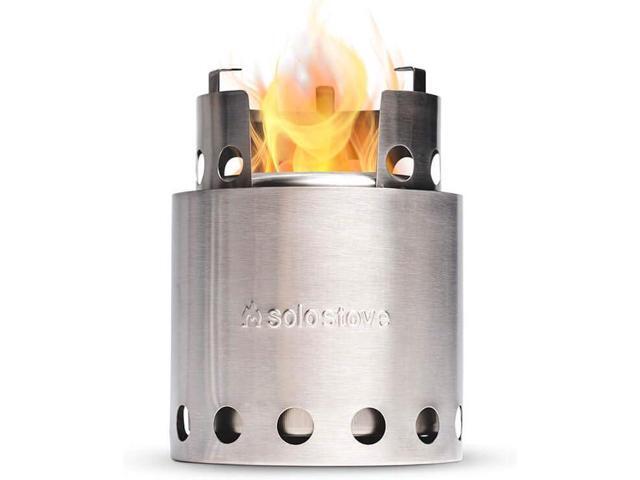 Solo Stove Lite - Portable Camping Hiking and Survival Stove Powerful Efficient Wood Burning and Low Smoke Gassification Rocket Stove for Quick...