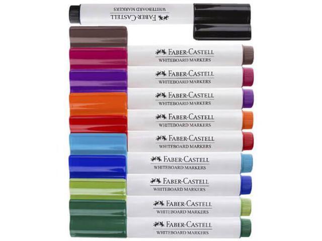Faber-Castell Connector Whiteboard Markers - 10pk