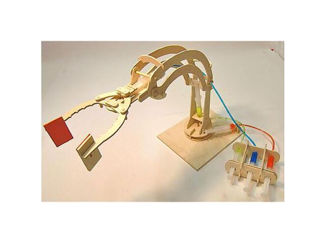 Pathfinders Hydraulic Robotic Arm Wooden Kit