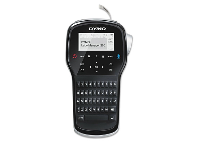 1815990 LabelManager 280, 2 Lines, 4w x 2 3/10d x 7 9/10h (DYM1815990)