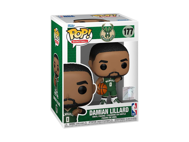 Funko POP! NBA: Bucks - Damian Lillard - 83408
