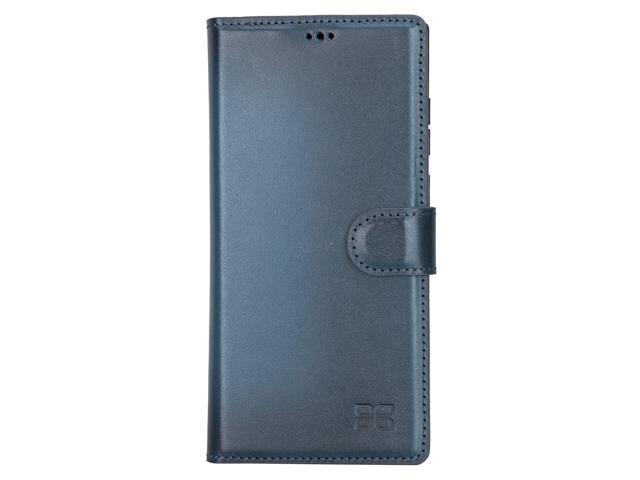 VENOULT Admiral Blue Samsung Galaxy S23 Ultra Wallet Case Genuine Leather, Magnetic Detachable Luxury Flip Case, RFID Protected, Compatible with...