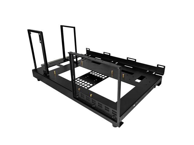 ALAMENGDA Open Computer Case,Open Air Pc Case, Motherboard AccessoriesTest Stand, DIY Pc Test Bench (M-ATX)