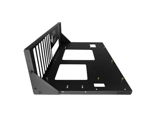 ALAMENGDA Open Computer Case,Two-way Server ATX Motherboard Tray Test Stand, Test bench, ATX Mid Tower