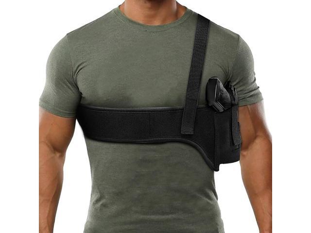 Tactical Concealed Carry Shoulder Waist Pistol Hand Gun Holder Holster Pouch US