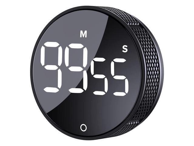 Digital Kitchen Timer Magnetic Countdown Countup Timer with Large LED Display Easy for Cooking and for Seniors and Kids to Use