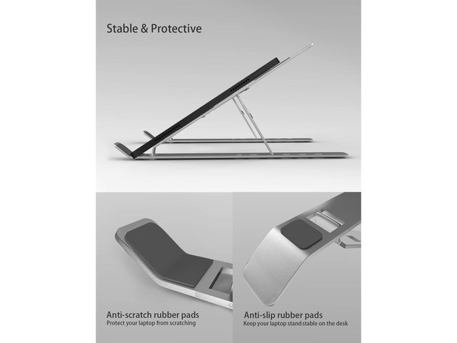 Laptop Stand, Portable Laptop Stand, Foldable Desktop Notebook Holder