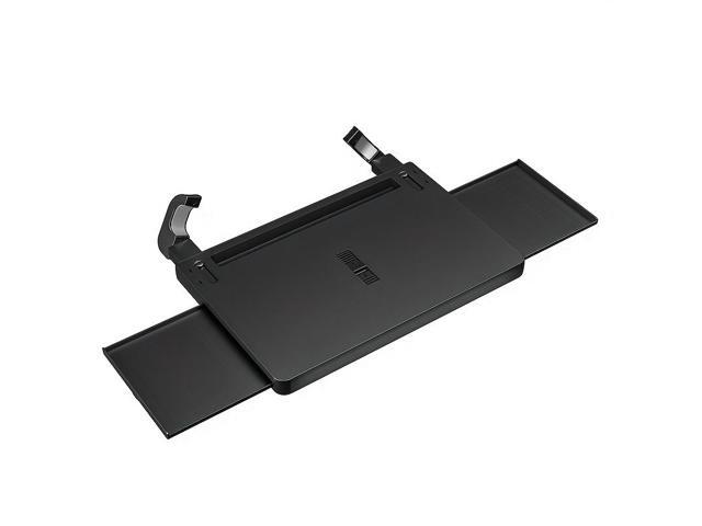 4-in-1 Large Car Steering Wheel Desk, Durable PC Vehicle Tray with Laptop Stand, Tablet Slot and Dual Drink Holders, Multifunctional Car Seat Work...